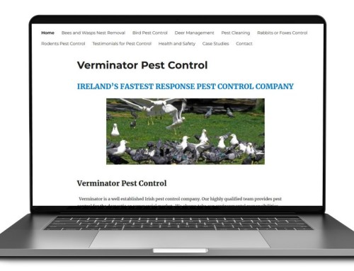 Website Design for Pest Control