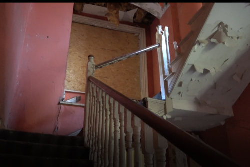 More stairs