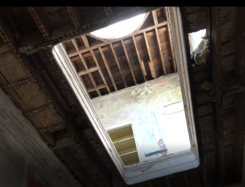 Where stairs was